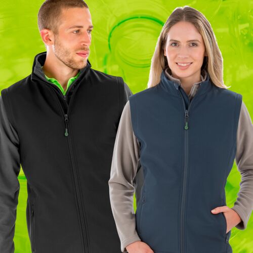 Result Recycled Ladies Printable Soft Shell Bodywarmer Thumbnail