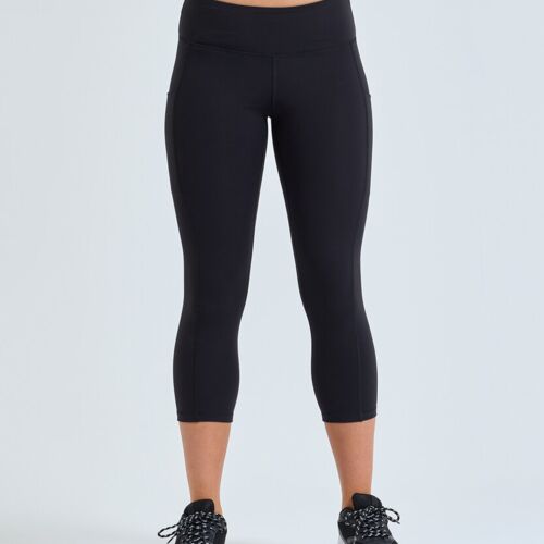 Women's TriDri® recycled performance leggings 3/4 length Thumbnail