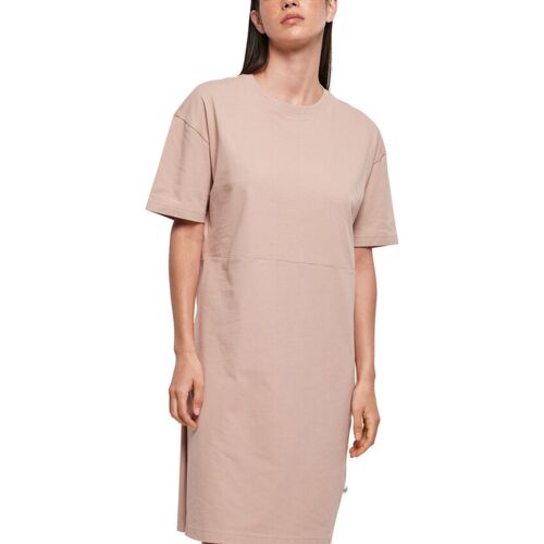 Women's organic oversizes slit tee dress Thumbnail