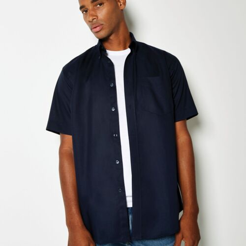 Classic Fit Short Sleeve Workwear Oxford Shirt Thumbnail