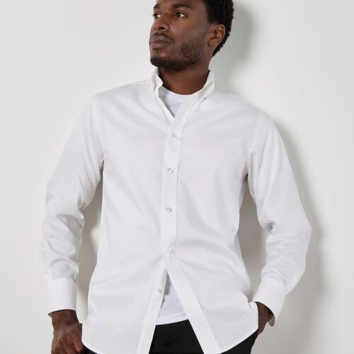 Premium Oxford shirt long-sleeved (tailored fit) Thumbnail