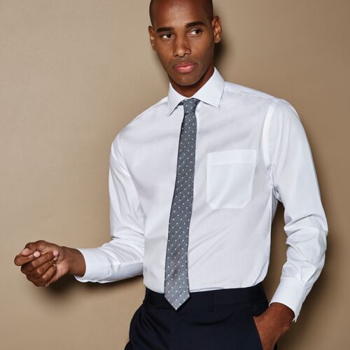 Kustom Kit Premium Long Sleeve Classic Fit Non-Iron Shirt Thumbnail