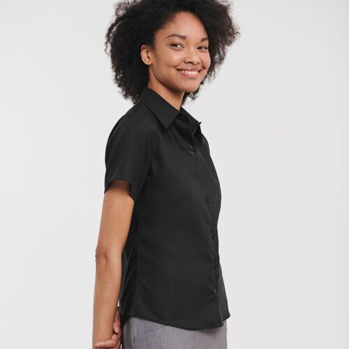 Russell Athletic Collection Ladies Short Sleeve Ultimate Non-Iron Shirt Thumbnail