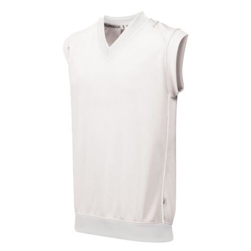 JUNIOR DUAL SLEEVELESS SWEATSHIRT WHITE Thumbnail