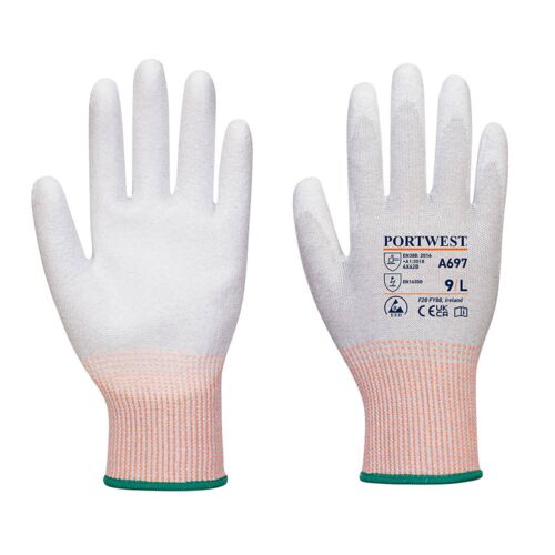 A697 LR13 ESD PU Palm Glove (Pk12) Thumbnail