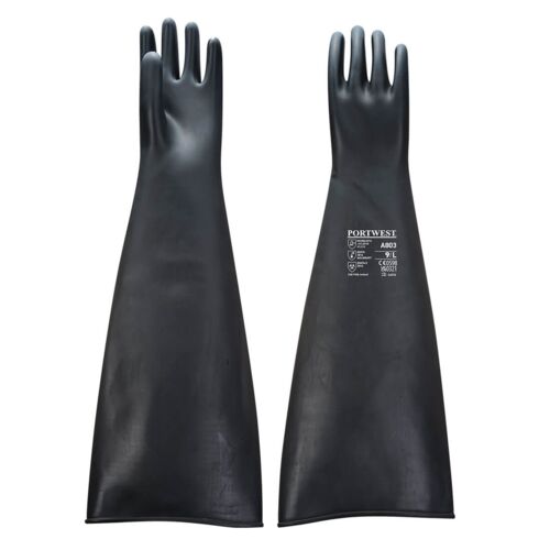 Heavyweight Latex Rubber Gauntlet 600mm Thumbnail