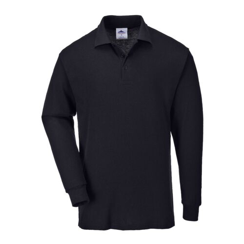 B212 Genoa Long Sleeved Polo Shirt Thumbnail