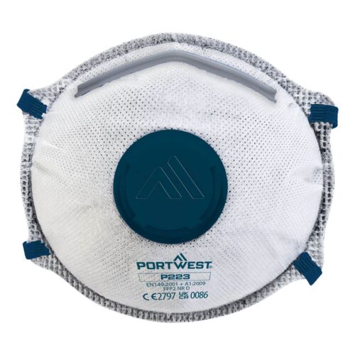 FFP2 Carbon Valved Dolomite Respirator (Pk10) Thumbnail
