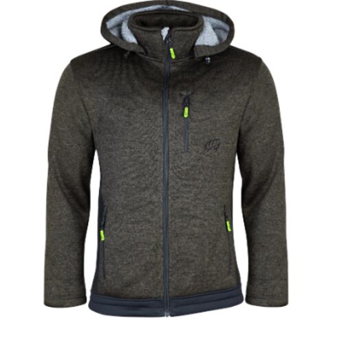 Yeti Knitted Fleece Lined Jacket  Thumbnail