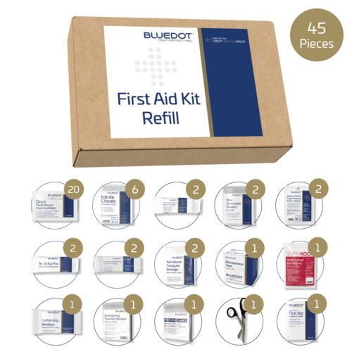 Blue Dot Small BS 8599-1 (2019) Catering First Aid Refill Thumbnail