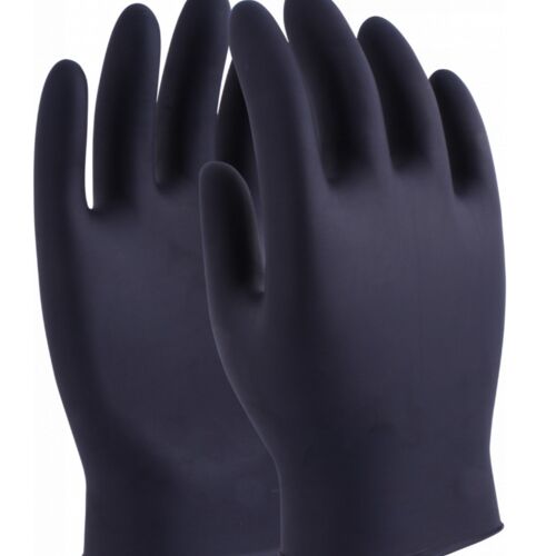 G/DG-NOVA-BLK - Hantex Nova 4Mil Premium Black Nitrile Powderfree (Box of 10) Thumbnail