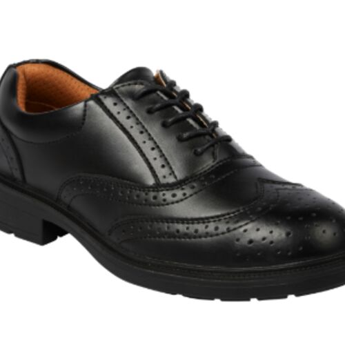 SS500CM - Black Brogue Executive Shoe Thumbnail