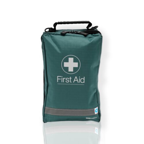  Blue Dot Travel First Aid Kit in Green Bag Thumbnail