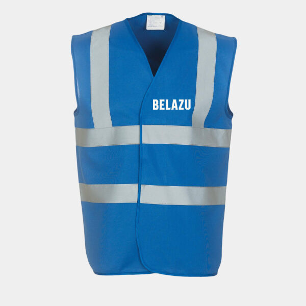 YK001 Hi-vis 2-band-and-braces waistcoat (HVW100) Thumbnail